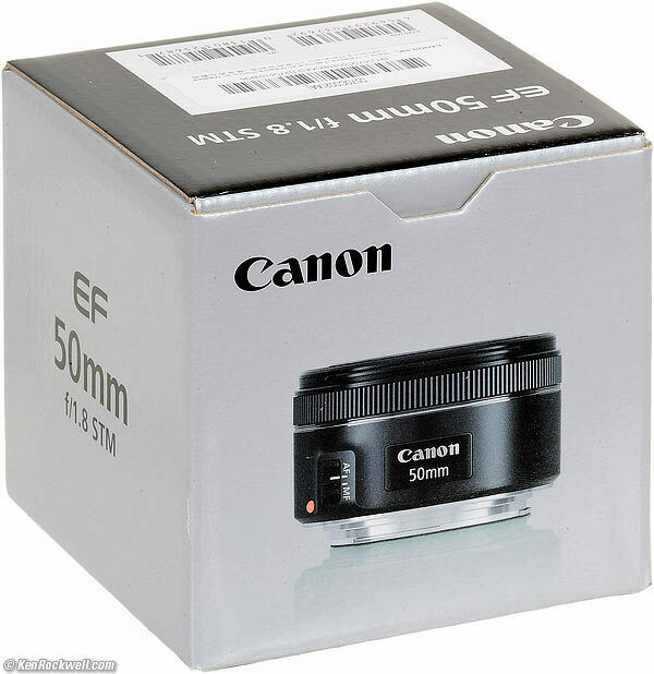 Canon 50mm 1.8 Stm Ef F1.8 Lens Standard Auto Focus f/1.8 Camera