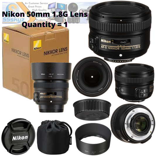 Lens For Nikon 50mm 1.8 G Nikkor Af S f/1.8G Series Auto Manual Focus Af-s 2199