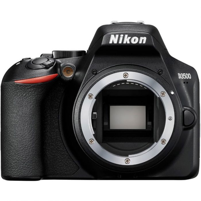 Nikon D3500 Dslr Camera Black Bluetooth Vr Digital Full Hd Body Slr 1590 B