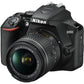 Nikon D3500 Dslr Camera Black Bluetooth Vr Digital Full Hd 18-55mm Lens Kit Slr 1590