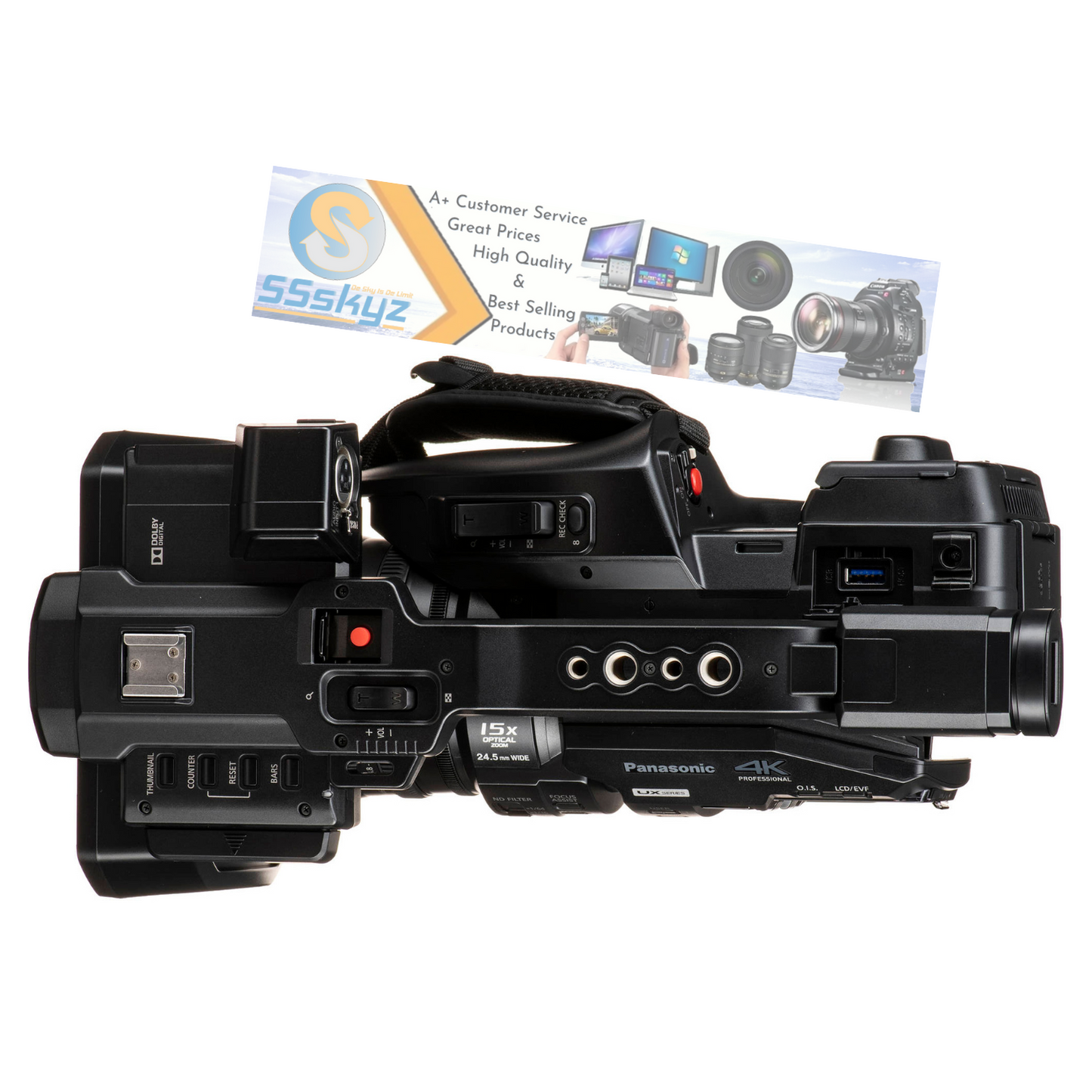 Panasonic AG-UX90 UHD 4K Professional Camcorder