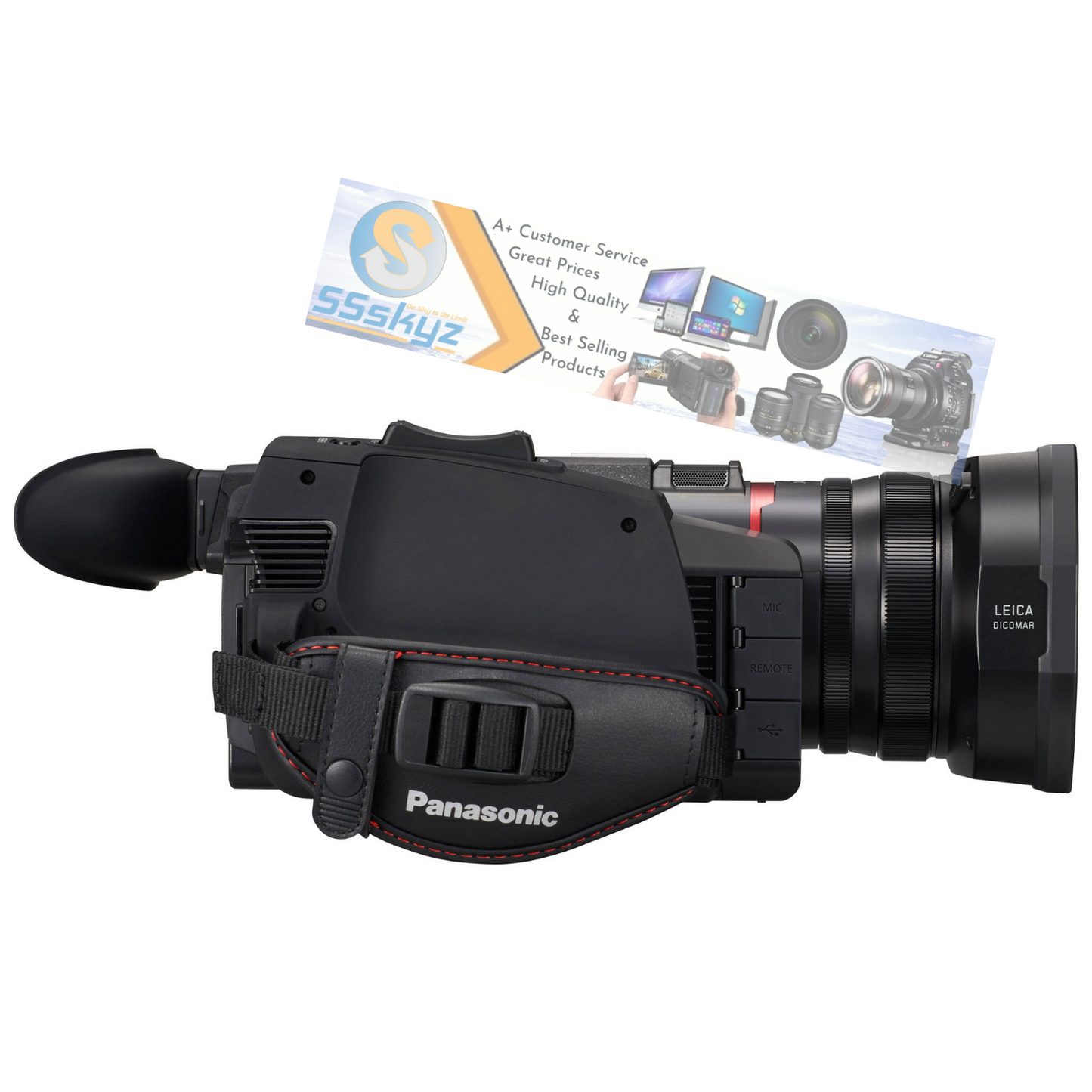 Panasonic HC-X1500 UHD 4K HDMI Pro Camcorder with 24x Zoom