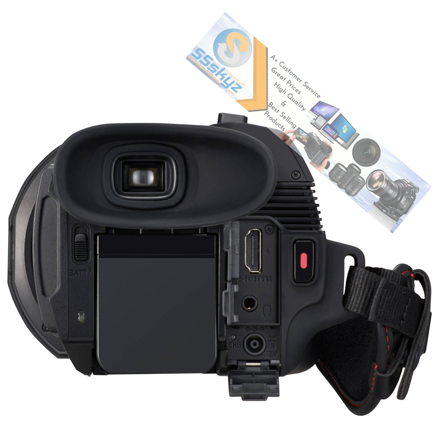 Panasonic HC-X1500 UHD 4K HDMI Pro Camcorder with 24x Zoom